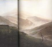 Caspar David Friedrich Mist Rising in the Riesengebirge (mk10) oil